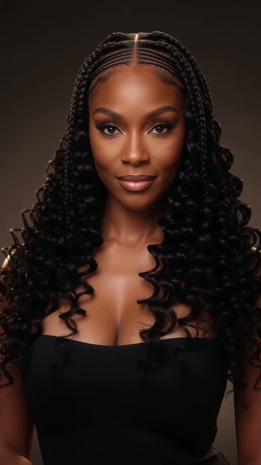 Long braids with full length